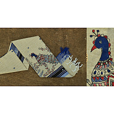 Urmika ❁ Cotton Silk . Madhubani Dupatta ❁ 13