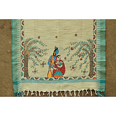 Urmika ❁ Cotton Silk . Madhubani Dupatta ❁ 3