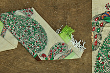 Urmika ❁ Cotton Silk . Madhubani Dupatta ❁ 6