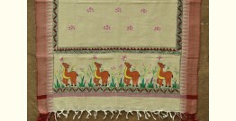 Urmika ❁ Cotton Silk . Madhubani Dupatta ❁ 7
