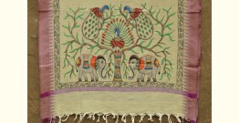Urmika ❁ Cotton Silk . Madhubani Dupatta ❁ 10