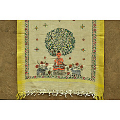 Urmika ❁ Cotton Silk . Madhubani Dupatta ❁ 15