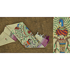 Urmika ❁ Cotton Silk . Madhubani Dupatta ❁ 10