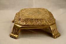 Ahar ❋ Brass . Solid Carving Bajoth ( 1.5 KG)