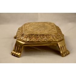 Ahar ❋ Brass . Solid Carving Bajoth ( 1.5 KG)