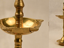 अर्चना ❋ Brass . South standing Diya ❋ 7