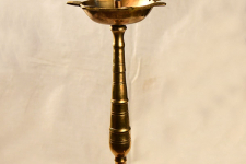 Ahar ❋  Brass . South Style Long Diya