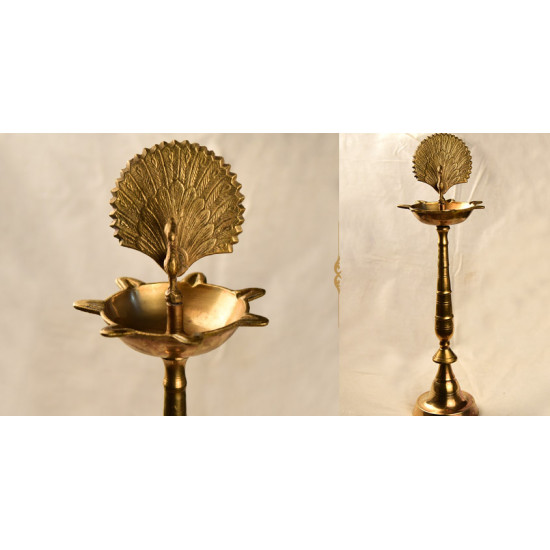 अर्चना ❋  Brass . South style diya ❋ 47