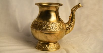 अर्चना ❋ Brass . Carving kalash (solid brass) ❋ 46