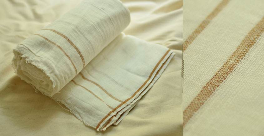 Organic Living ❇ Handwoven Cotton Dhoti-Khes set ~ A