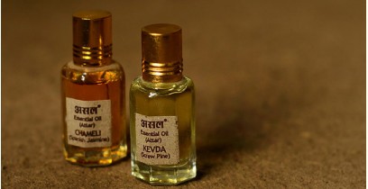 Attar (Natural Perfume) ~ Kevada + Chameli