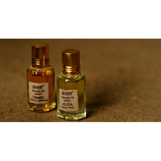 Attar (Natural Perfume) ~ Kevada + Chameli