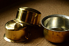 Teen Bhgoni (Set of three - Brass with Tin coating)