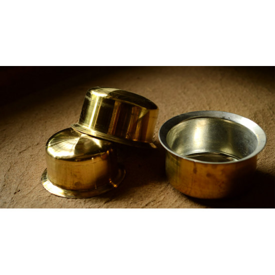 Teen Bhgoni (Set of three - Brass with Tin coating)