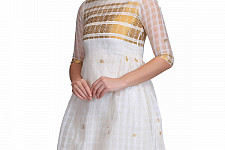 Udipti ❂ Handwoven . Silk Dress ❂ E