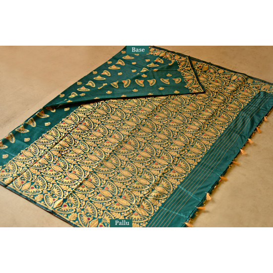 Vijul ❋ Assamese Handwoven ❋ Silk Saree ❋ 8