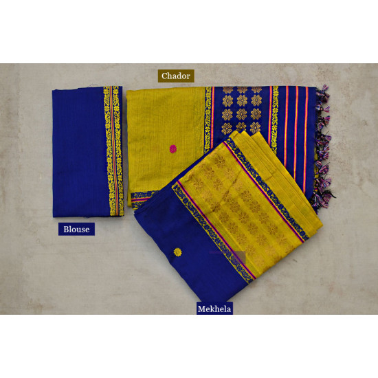 Vijul ❋ Assamese Handwoven ❋ Mekhela Sador ❋ 1