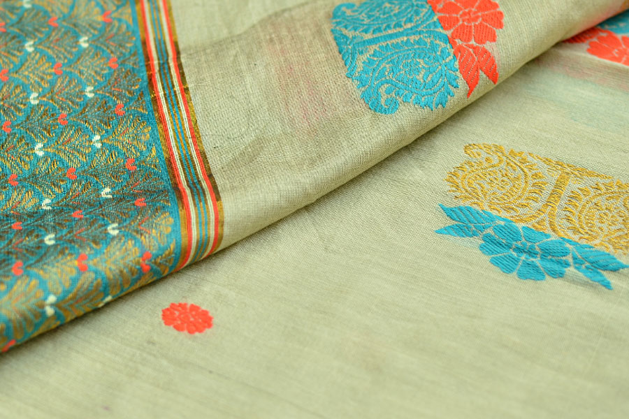 Buy Traditional Assamese Handwoven Silk Saree