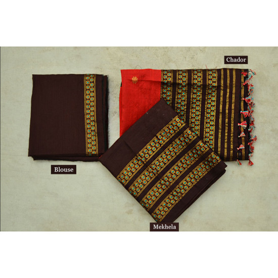 Vijul ❋ Assamese Handwoven ❋ Mekhela Sador ❋ 4