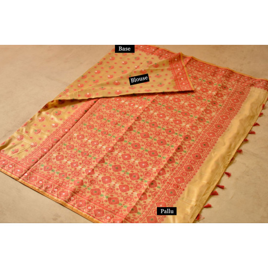 Vijul ❋ Assamese Handwoven ❋ Silk Saree ❋ 11