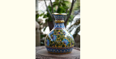Azur ᴥ Blue Pottery Matka Vase ᴥ 53