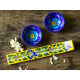 Azure ~ Diya + Incense stick stand