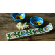 Azure ~  Diya + Incense stick stand