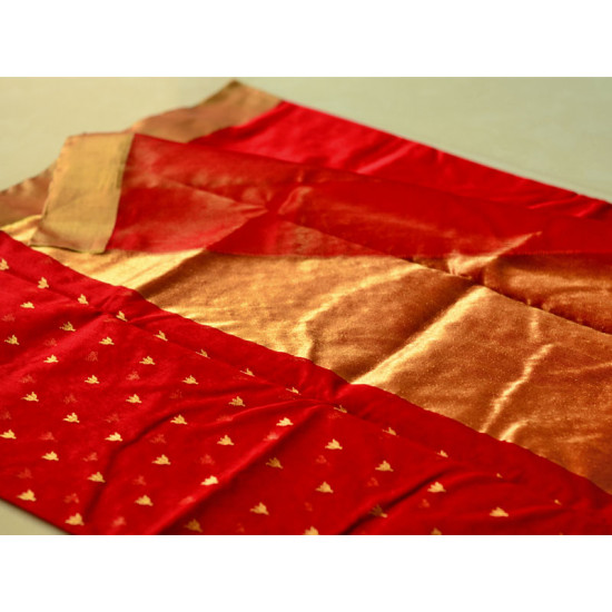 Setyawati ~ Handwoven Chanderi Saree { 9 }