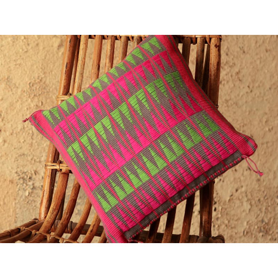 Chizami weaves: Cushion cover (12X12) ~ 10