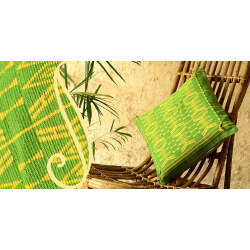 Chizami weaves: Cushion cover (12X12) ~ 11