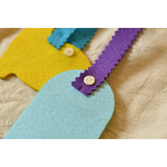 Cherubic ❄ Felt Luggage Tag ❄ 7