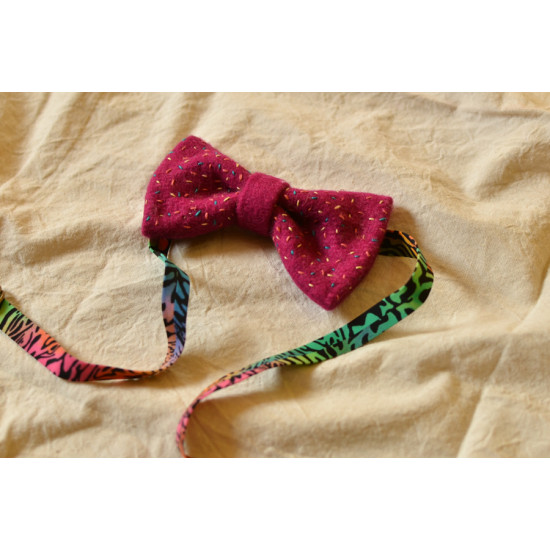 Cherubic ❄ Felt Sprinkle Bow Tie ❄ 9