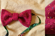 Cherubic ❄ Felt Sprinkle Bow Tie ❄ 9