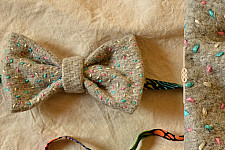 Cherubic ❄ Felt Sprinkle Bow Tie ❄ 10