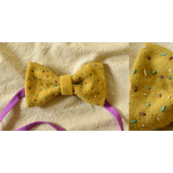 Cherubic ❄ Felt Sprinkle Bow Tie ❄ 11