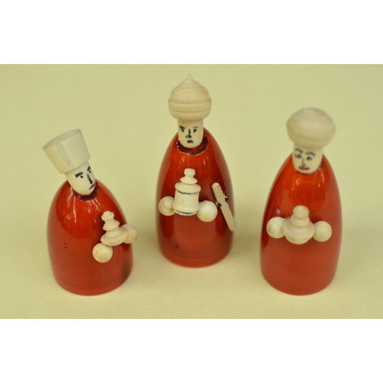 Etikoppaka ⛄ Toy ⛄ 33 { set of 3 }