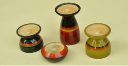 Etikoppaka ⛄ Tea Light Candle Holders ⛄ 12 { set of 4 }