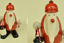 Etikoppaka ⛄ Santa Claus - Toothpick Holder