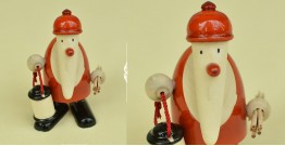 Etikoppaka ⛄ Santa Claus - Toothpick Holder