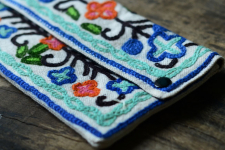 Aari-work Kashmir ~ Hand clutches (TURQUOISE)