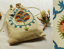 A Garden To Keep ✽ Aari Embroidered . Potli ✽ 25