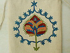 A Garden To Keep ✽ Aari Embroidered . Potli ✽ 25