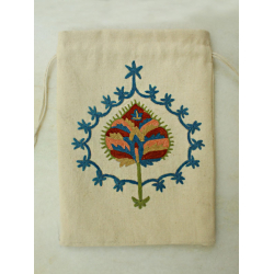 A Garden To Keep ✽ Aari Embroidered . Potli ✽ 25