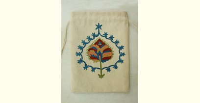 A Garden To Keep ✽ Aari Embroidered . Potli ✽ 25