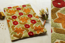 I-Pad Cotton Aari Embroidered Cover ( 10.5" ) ✽ 23