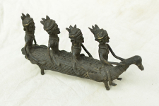 Ormolu ✺ Dhokra Men on Mythical Bird { 1 }