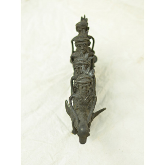 Ormolu ✺ Dhokra Men on Mythical Bird { 1 }