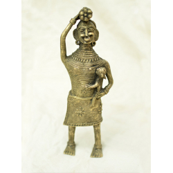 Ormolu ✺ Dhokra Tribal Women { 2 }