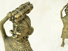 Ormolu ✺ Dhokra Tribal Women { 2 }