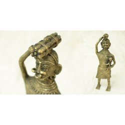 Ormolu ✺ Dhokra Tribal Women { 2 }